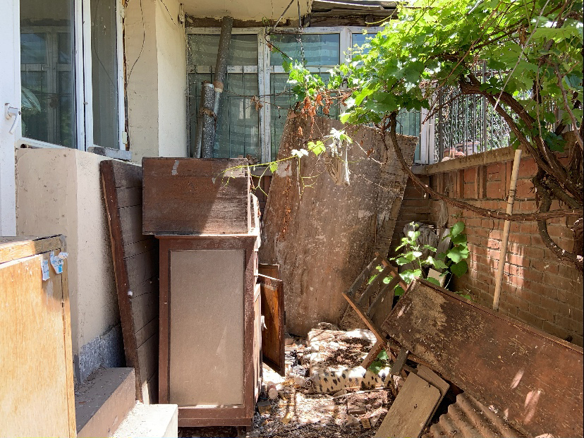 88平双阳台现代简约风格,一室一厅大阳台小户型装修老房子