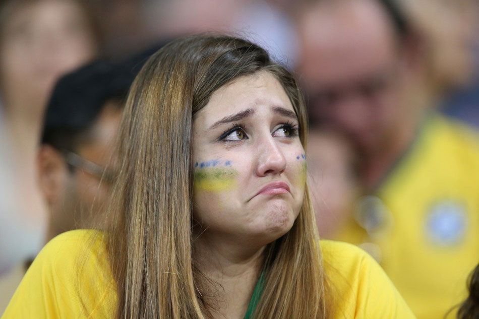 足球王国最耻辱的一战,世界杯足球巴西1-7德国