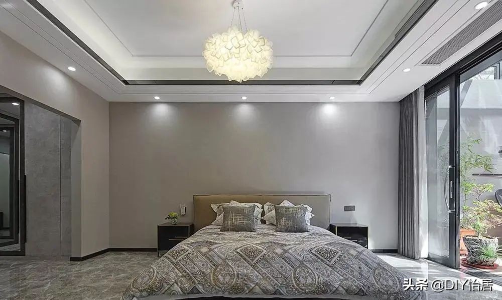 DIY怡居｜精致时尚轻奢风复式大宅，负一层的阳光房太太太美了