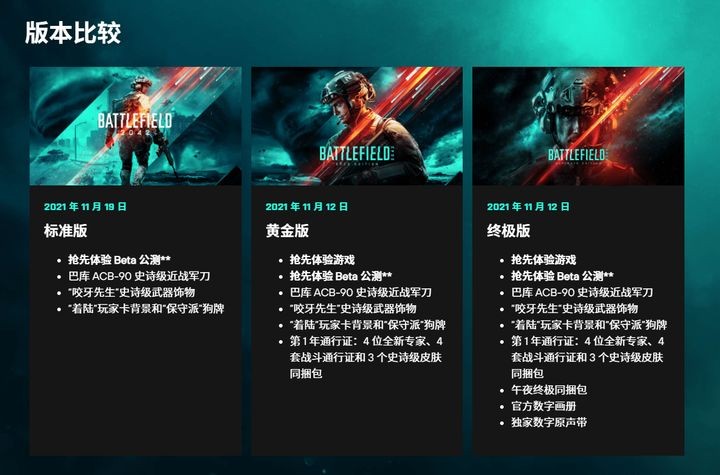 战地2042买哪个版本最合适,战地2042推荐购买吗