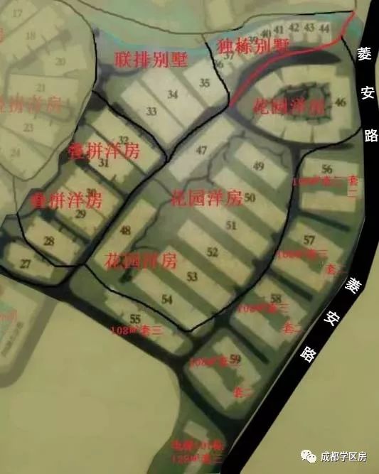 成师附小万科分校楼盘,万科城市花园1期楼栋分布图