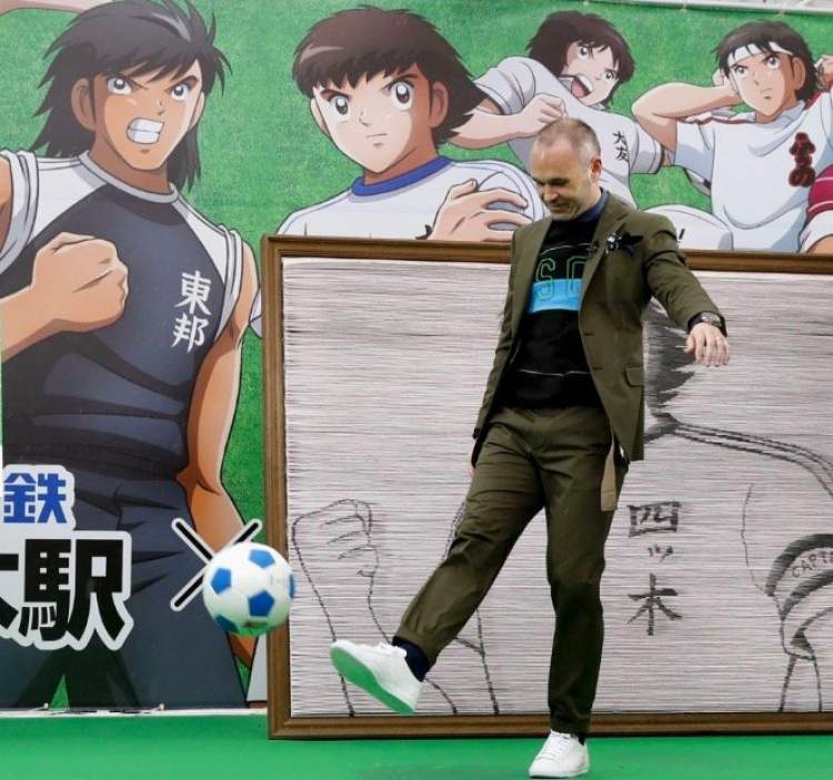 足球小将日本东京篇,伊涅斯塔足球小将