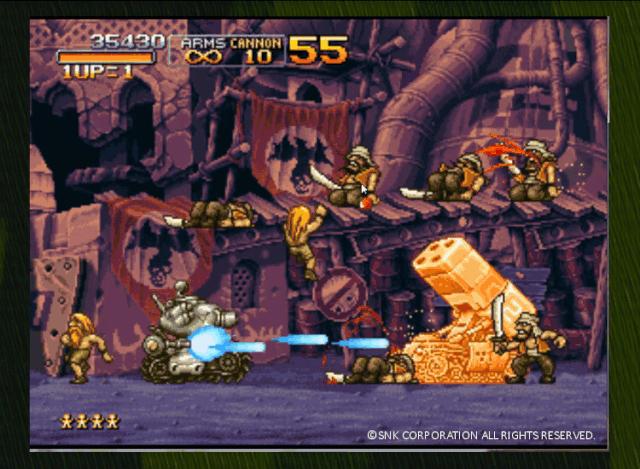 合金弹头中的最强载具,合金弹头sv-001坦克