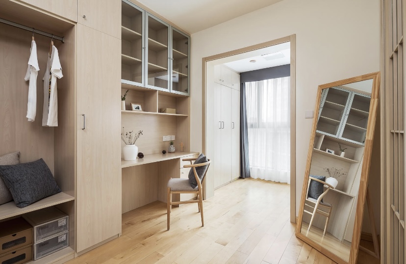 80平米日式风:原木家居自然恬静,如沐春风,美出新境界