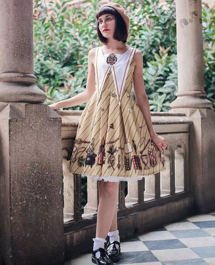 洛丽塔复古洋装,法式洋装洛丽塔