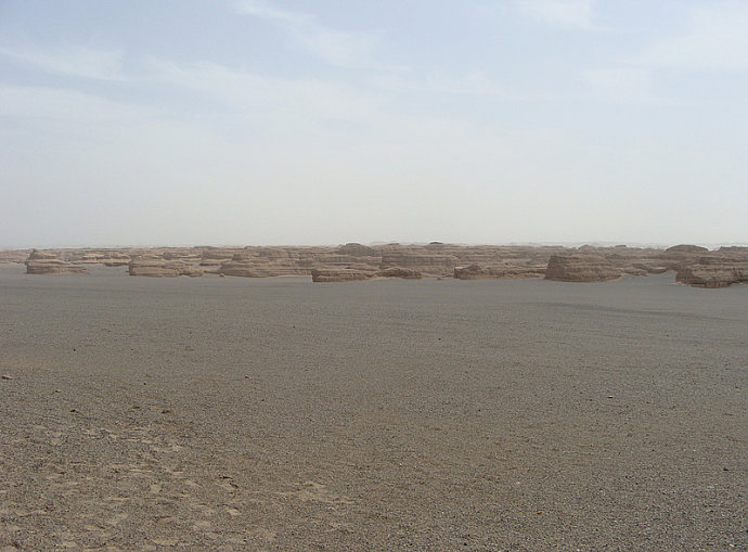 敦煌雅丹魔鬼城景观,大西北七彩丹霞地貌风景绝美震撼