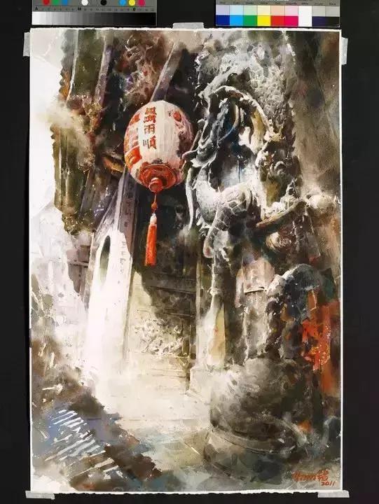 水彩大神之作,国外大师水彩值得一看