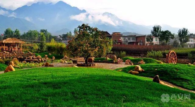 想见你，五彩缤纷的蓝田！「图」