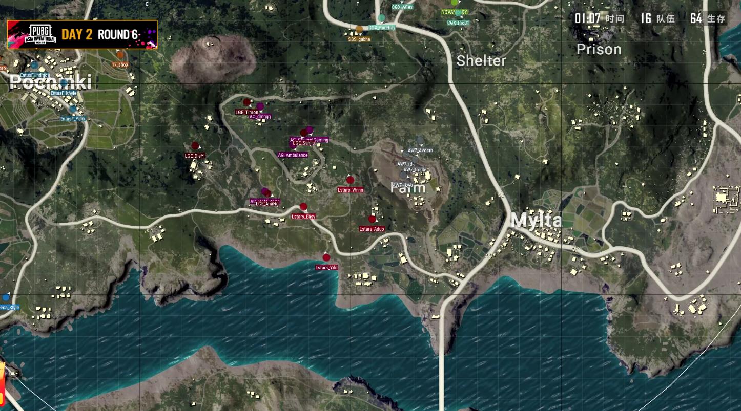 绝地求生pubg全球明星对抗赛,绝地求生刺激战场g港全程解说