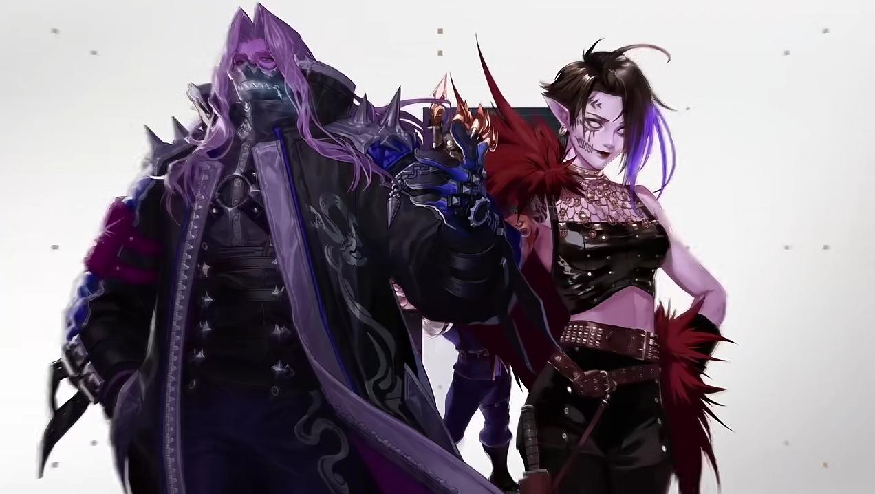 DNF最新再战魔界角色原画整合！超精细分辨率，最高达1600×2021