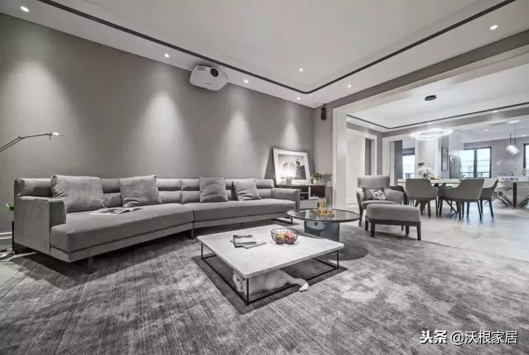 墙壁刷灰色漆效果图,灰色漆刷地面