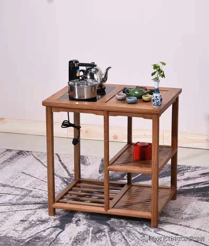 小茶室现代简约茶台,小空间茶室茶台推荐