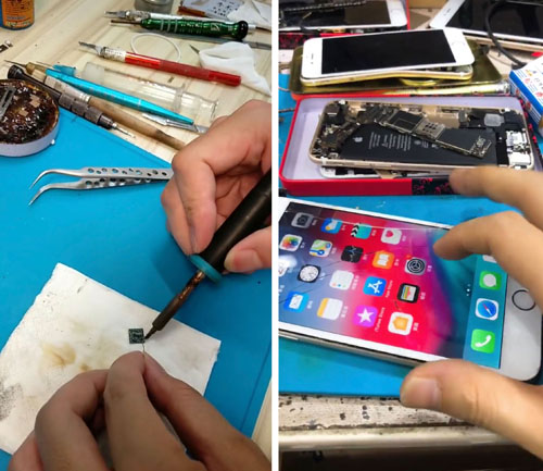 苹果6黑屏怎么强制开机,苹果6充不上电不显示一直黑屏