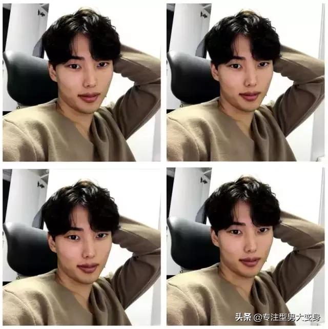 韩国男生帅气中分发型,发型教程简单中长发霸气