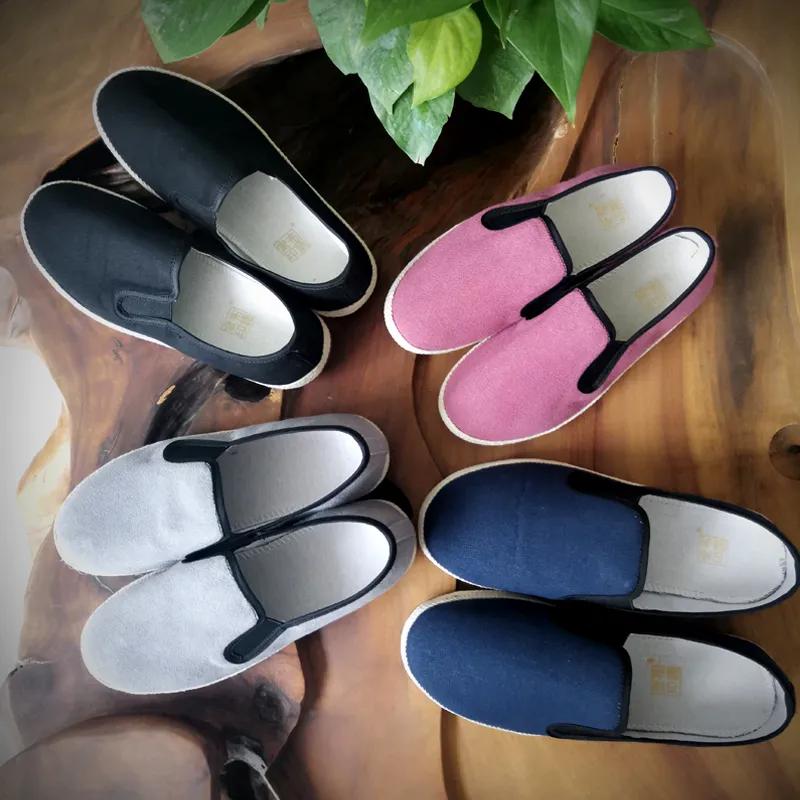 老北京布鞋穿起来真舒服,中国人穿的老布鞋