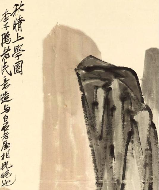 齐白石60幅山水画,齐白石画的设色花卉草虫图片