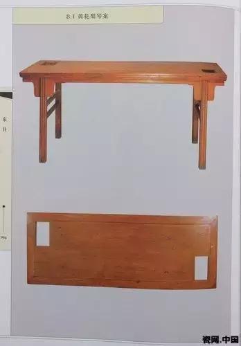 民国时期的琴桌,明清琴桌