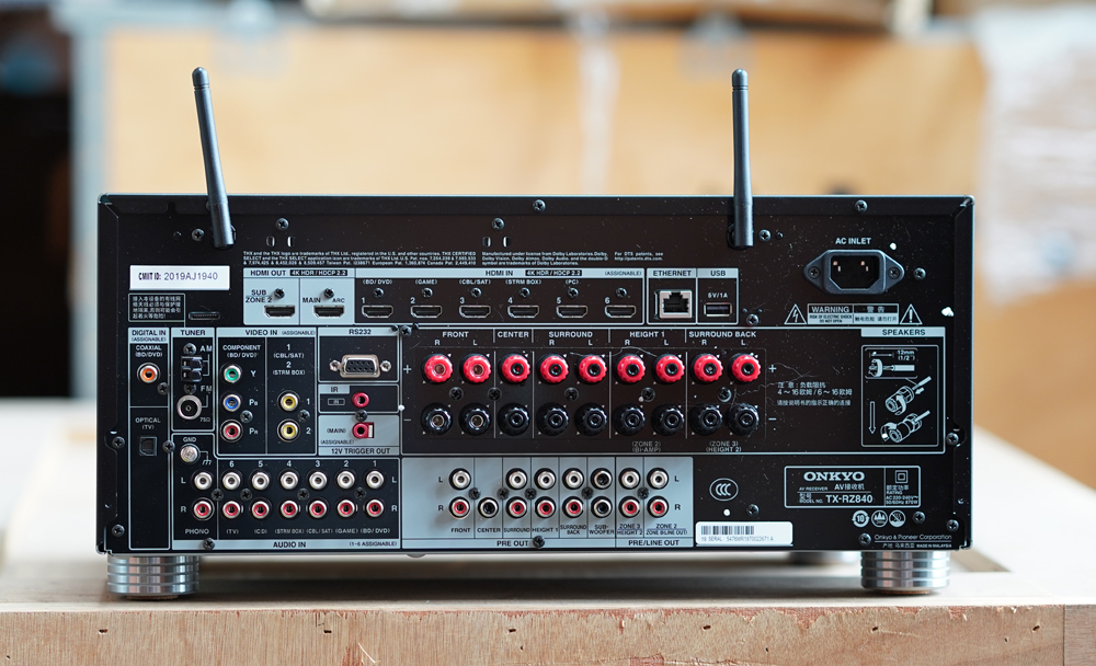 又一台支持IMAX家用格式的功放！安桥TX-RZ840家庭影院功放试用