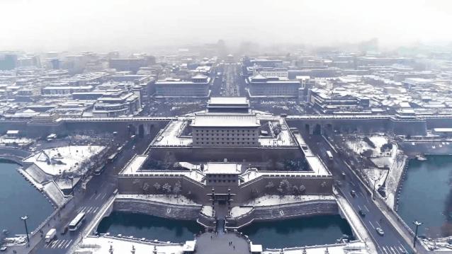 换个角度看西安，航拍建筑太震撼