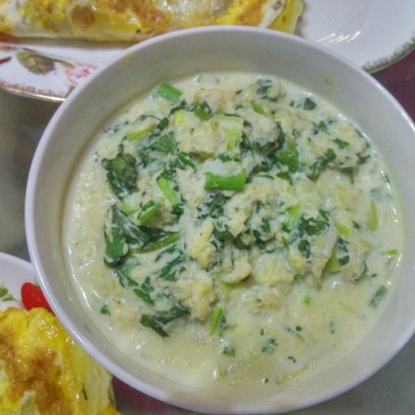 农村传统方法桑叶做豆腐,养命蔬菜汤制作方法