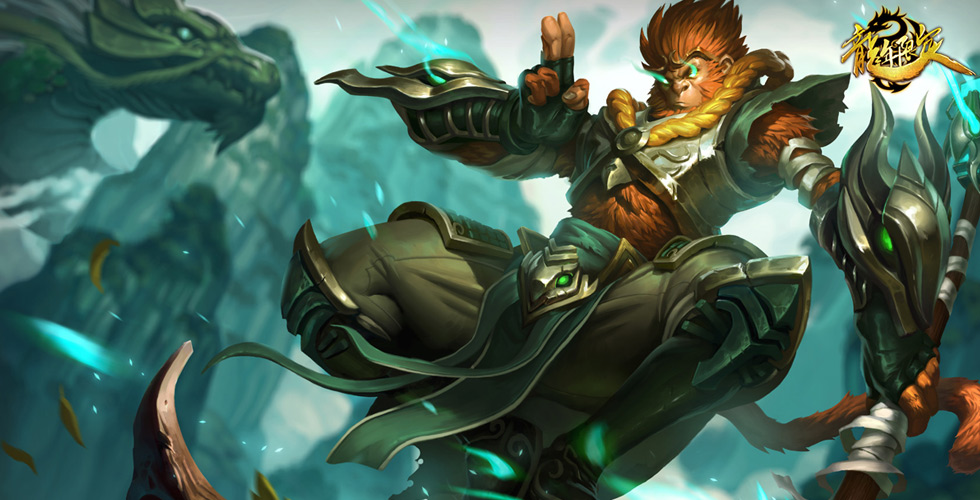 英雄联盟的悟空强不强呀,孙悟空开局要选哪个技能英雄联盟