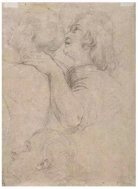 巨匠鲁本斯的素描作品图片,鲁本斯顶级素描