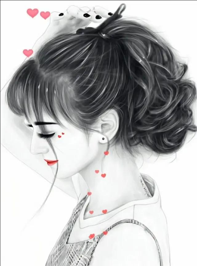 让人眼前一亮的黑白头像,拿图吱一声照片