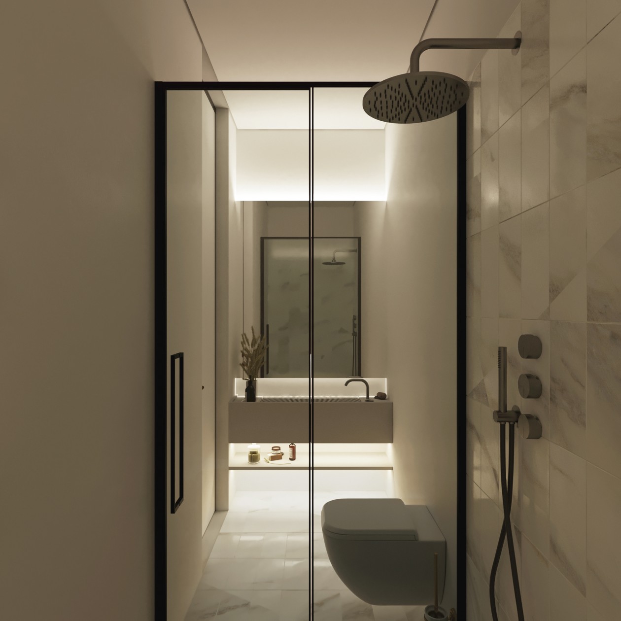 淋浴房900的够了吗,淋浴房1.1米