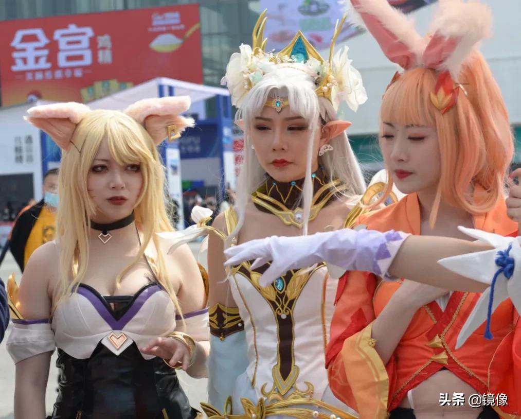 糖酒会遇到的妹子,四川成都cosplay展销会