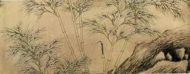 以竹为题的画,以竹筝为主题的画作