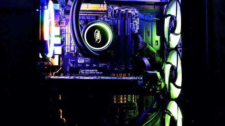 九州风神水元素360水冷噪音大吗,九州风神360水冷神光同步设置