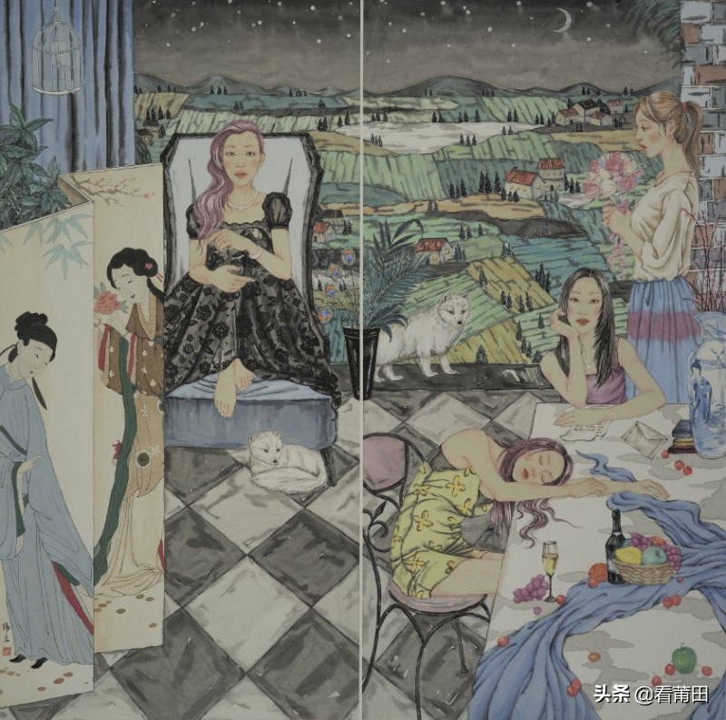 莆田画界又传佳讯！五中老师的作品入选第十三届全国美展