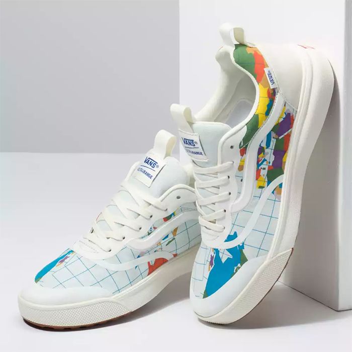Vans环保联名每款都想要!印满地图