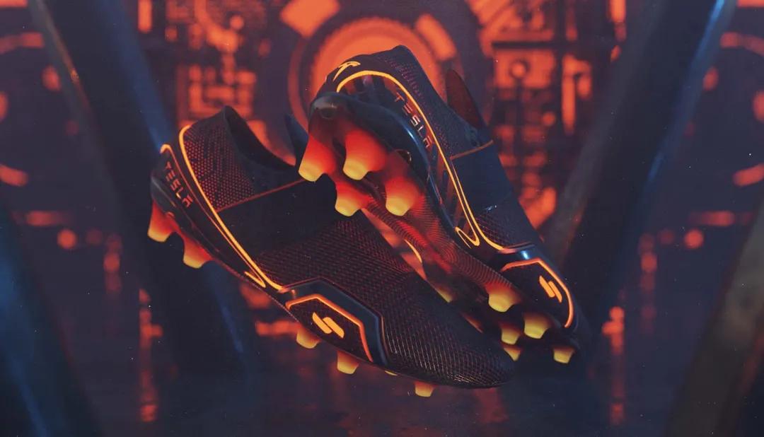 特斯拉马斯克足球鞋,特斯拉鞋子系列