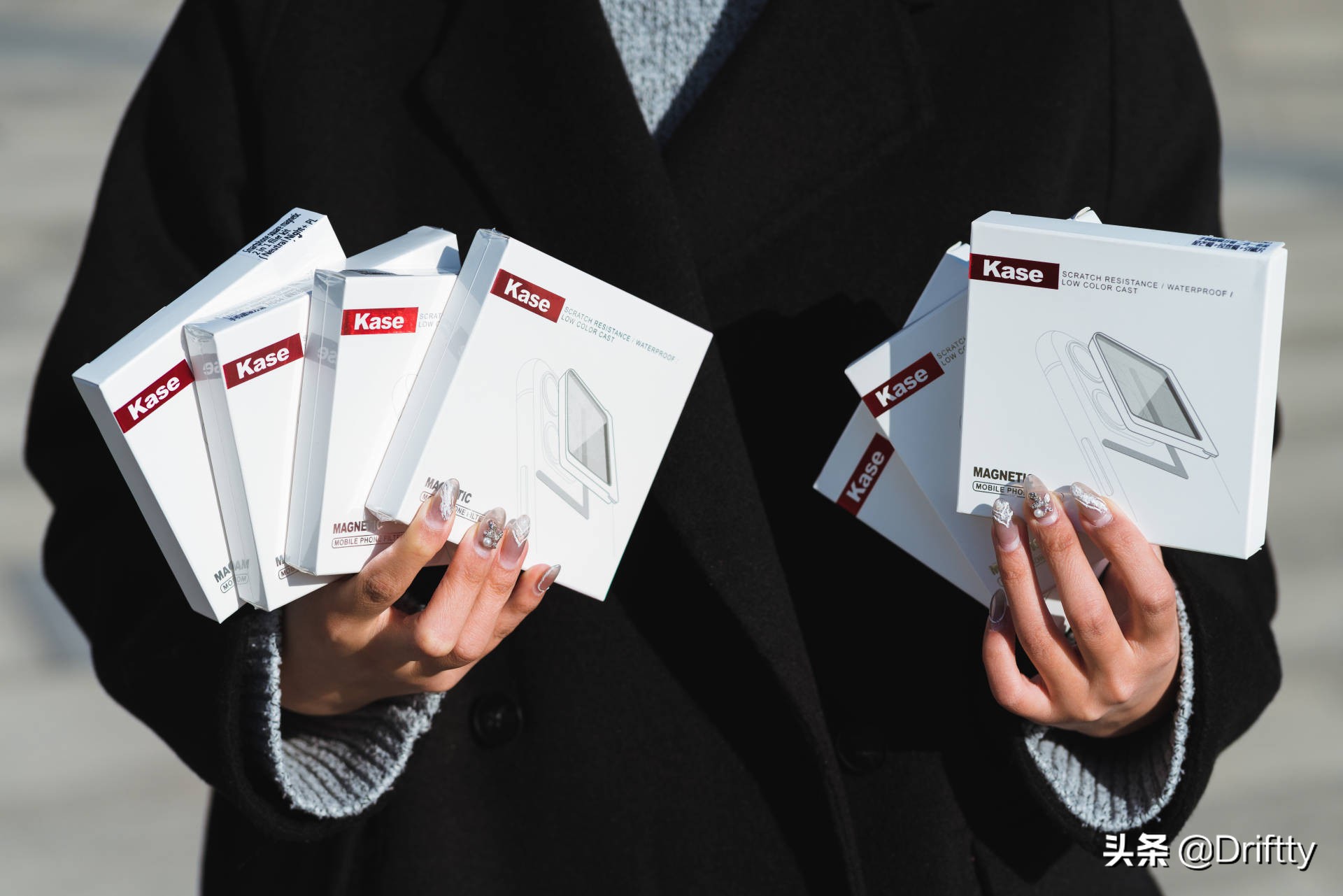kase手机磁吸滤镜,卡色手机磁吸方形滤镜测评