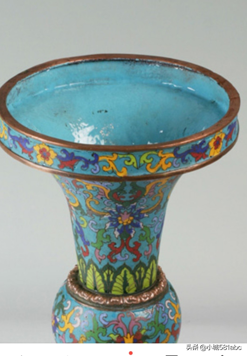 古董景泰蓝香炉鉴定,民国景泰蓝鉴定特点