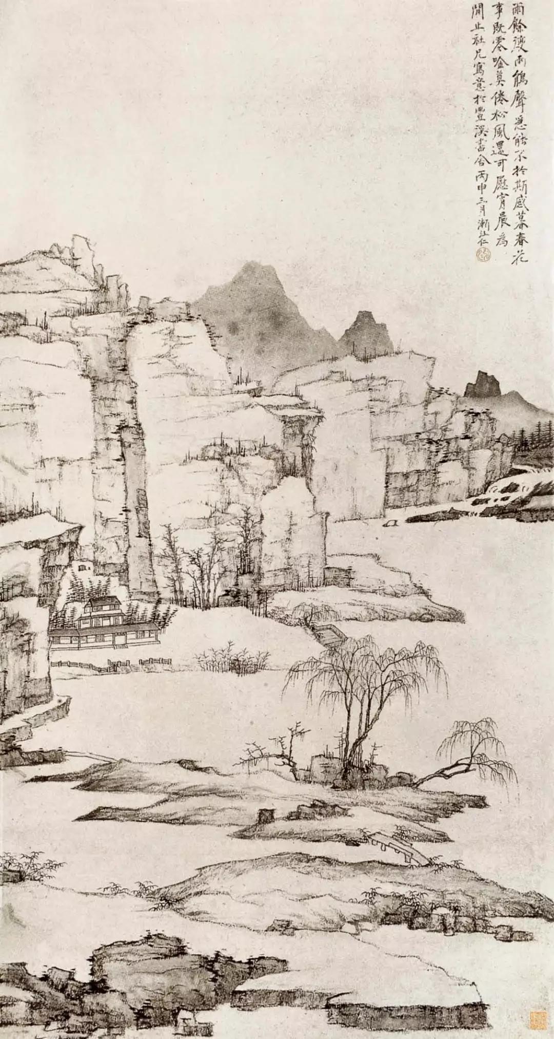 渐江：画禅诗癖足优游！