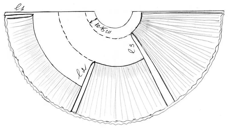 三层雪纺裙制作教程,三层纱裙的做法