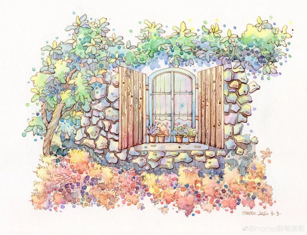 90后小姐姐在家里画画,90后小姐姐画画图片