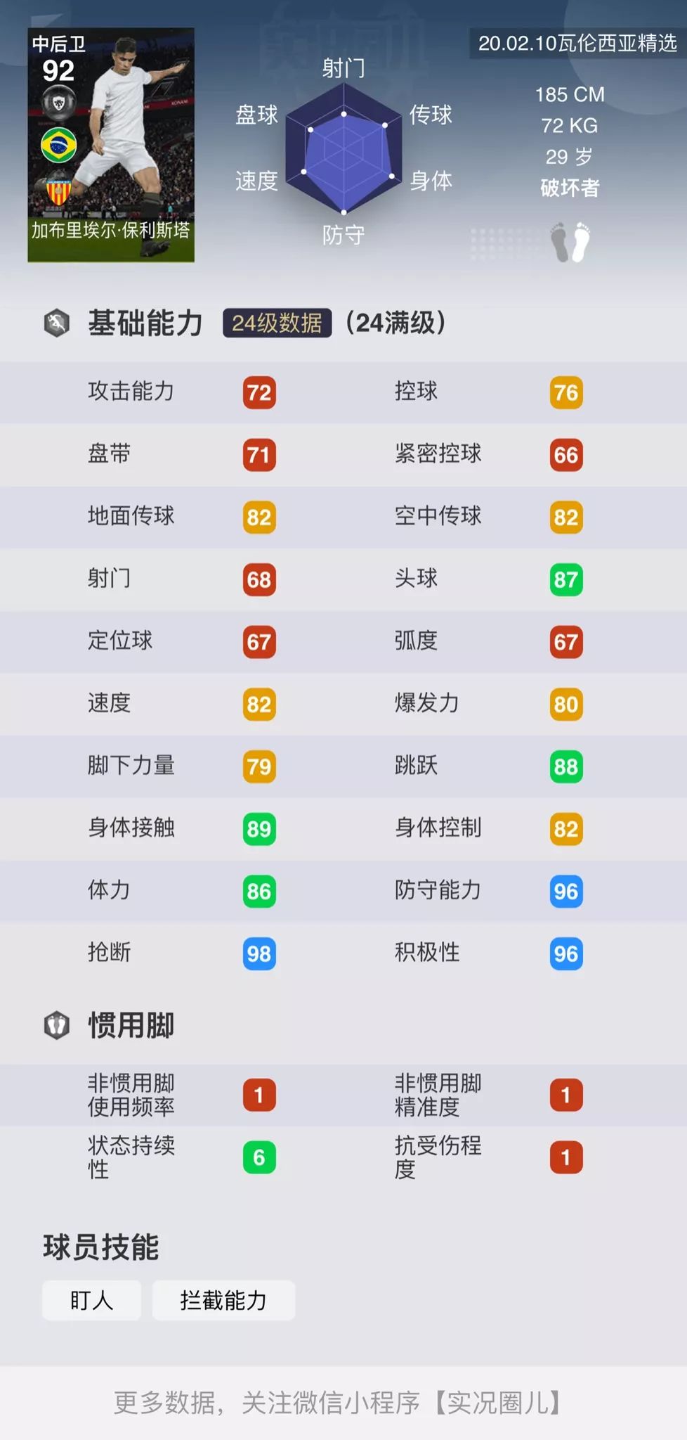 实况足球瓦伦西亚马德里竞技,实况足球瓦伦西亚阵容