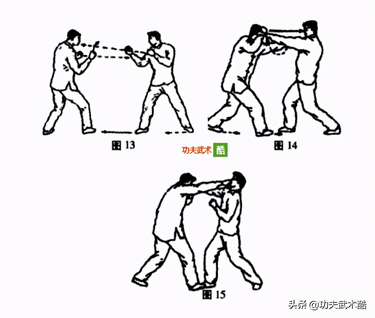 民间南派洪拳实战技法,洪拳散手八式图解