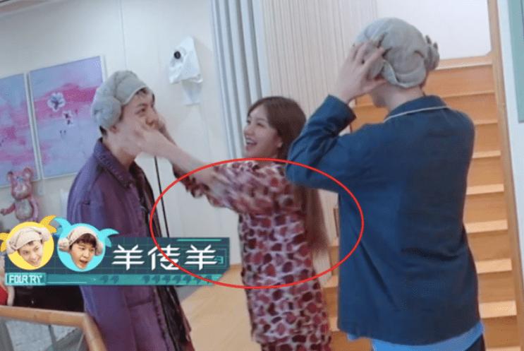 周扬青现身机场视频,周扬青疑回应恋情