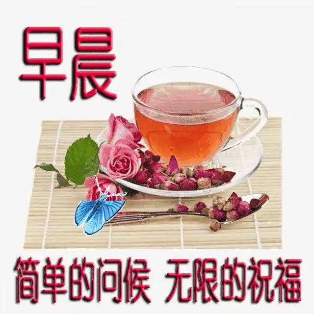 问好表情包｜我喜欢你，像日月轮流交替，不理朝夕