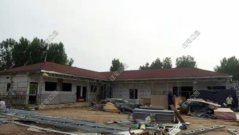 农村一层钢结构建造全过程,未来5年钢结构建房前景