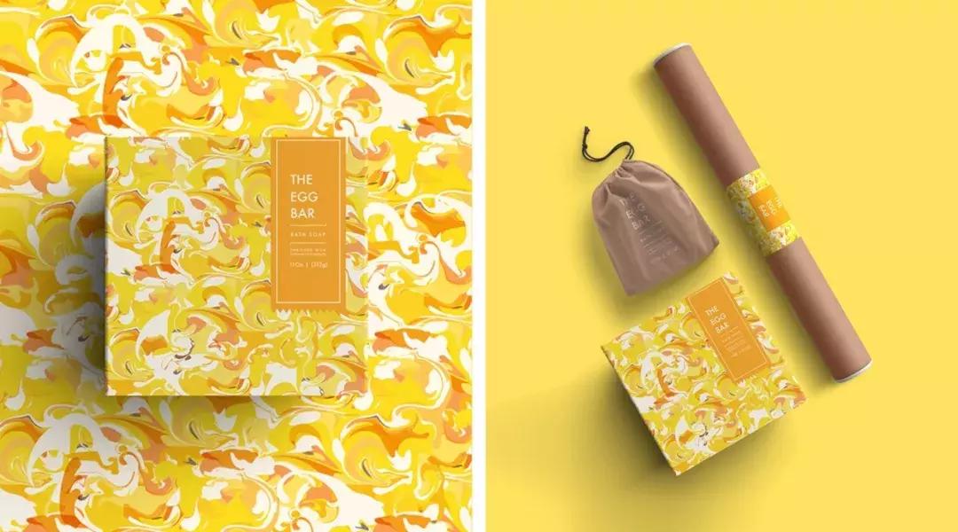 橙味香水包装设计,香水小众设计感包装