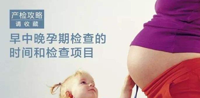 孕期必做产检一览表,收好这份产检详解