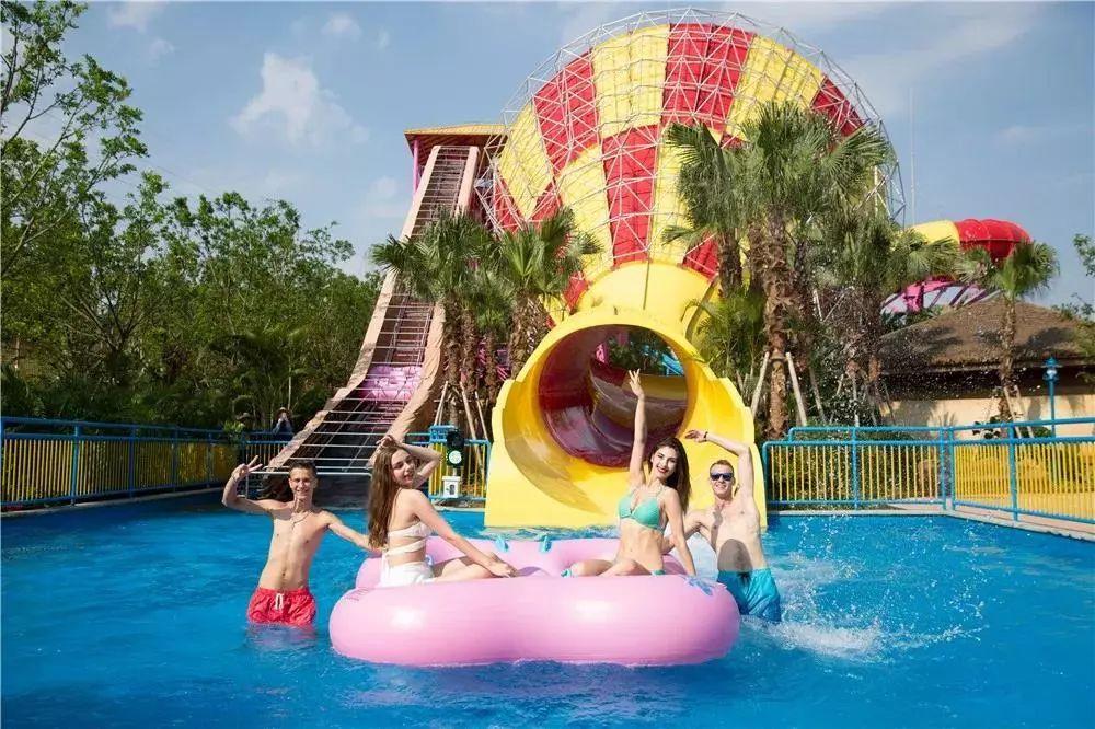 鹭湖水世界天旋大回环,水上天旋大回环