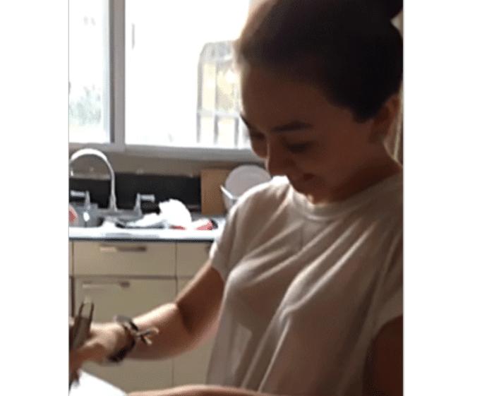 兄弟家吃饭嫂子做饭的样子真美,去嫂子家吃饭尝尝侄子的手艺