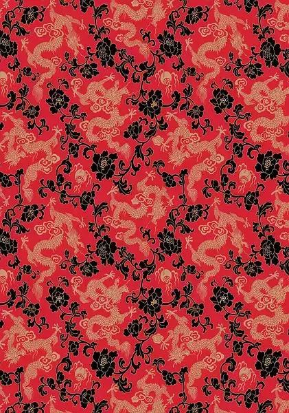 庄重华美的中国古典纹样,东方纹样图植物