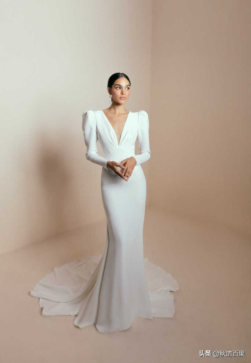 婚纱一百年变迁史详解,2023年新款婚纱风格